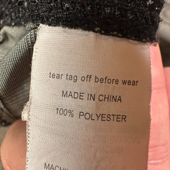 PraNa Men's Plaid Sage Green Gray Stretch Shorts Size Large / Gorpcore Summer - Picture 6 of 6